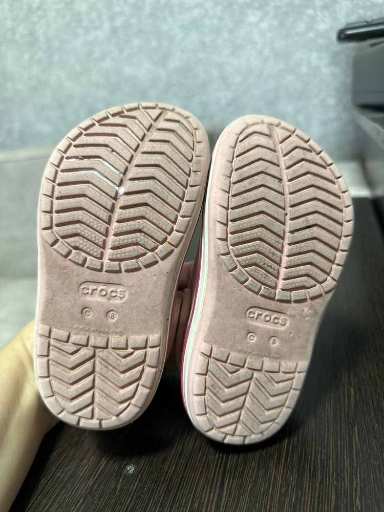 Crocs c8 , крокси на дівчинку