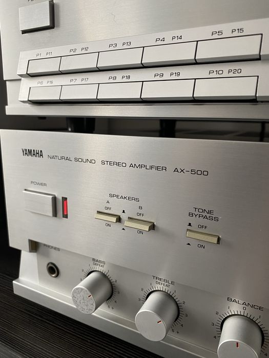 Wzmacniacz Yamaha AX-500 tuner TX-500