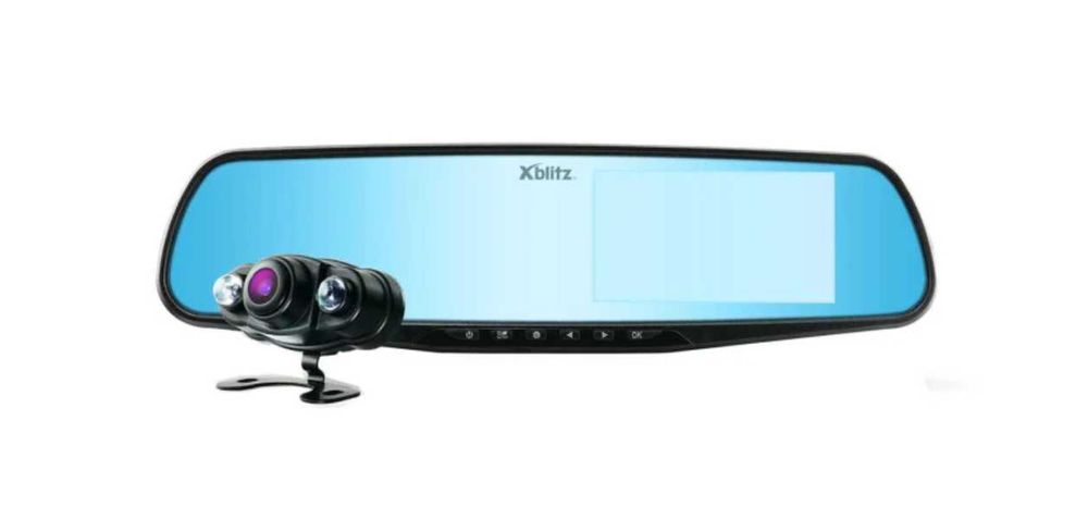 Wideorejestrator Xblitz Park View 4,3" LCD FullHD 2-e kamery menu PL