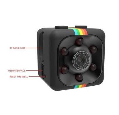 HD Mini kamera szpiegowska sportowa internetowa do domu biura na kartę
