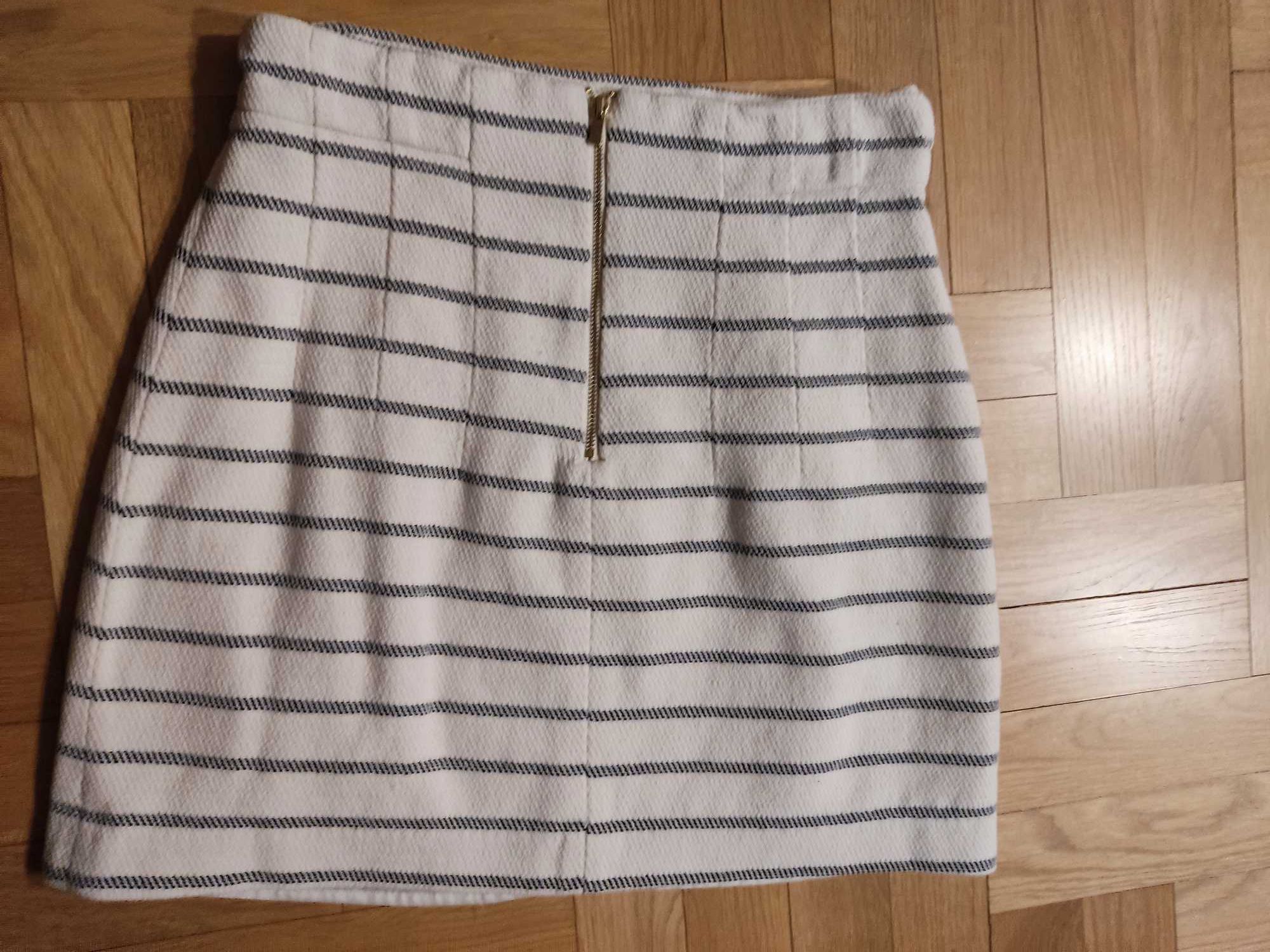 Spódnica mini paski