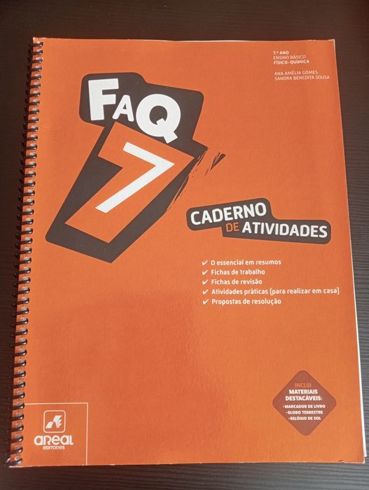 Caderno atividades FQ 7ano