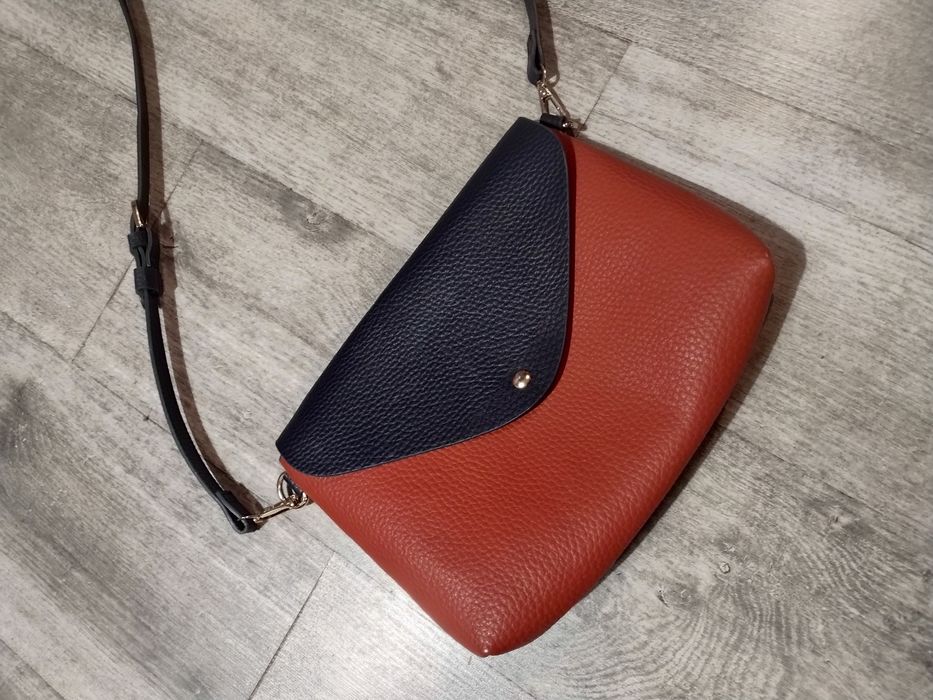 Dwukolorowa torebka damska