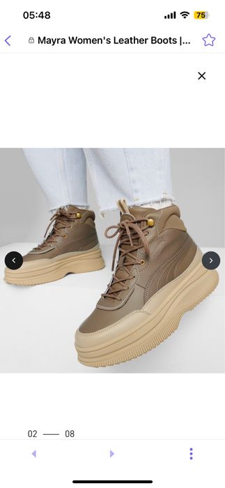 Ботинки Puma жіночі