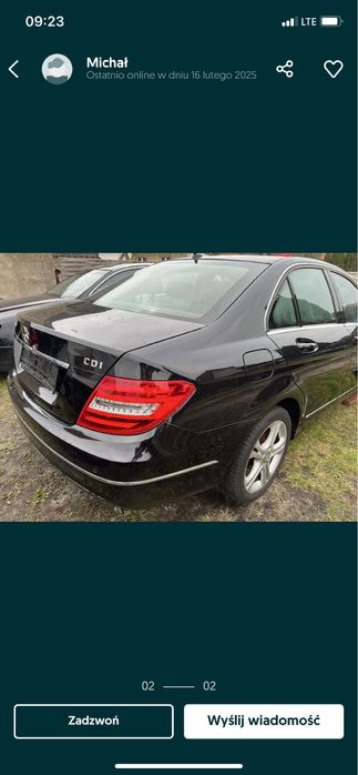 Mercedes C W204 Sedan 2.2Cdi Klapka Wlewu Paliwa 197
