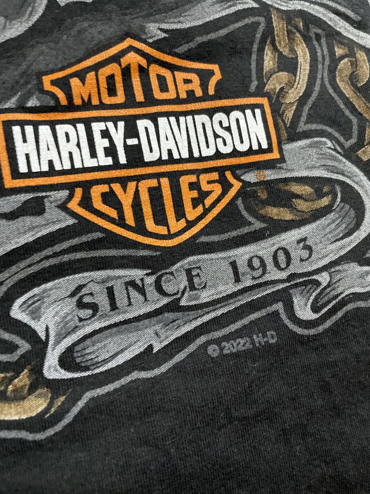 Футболка мерч Harley Davidson