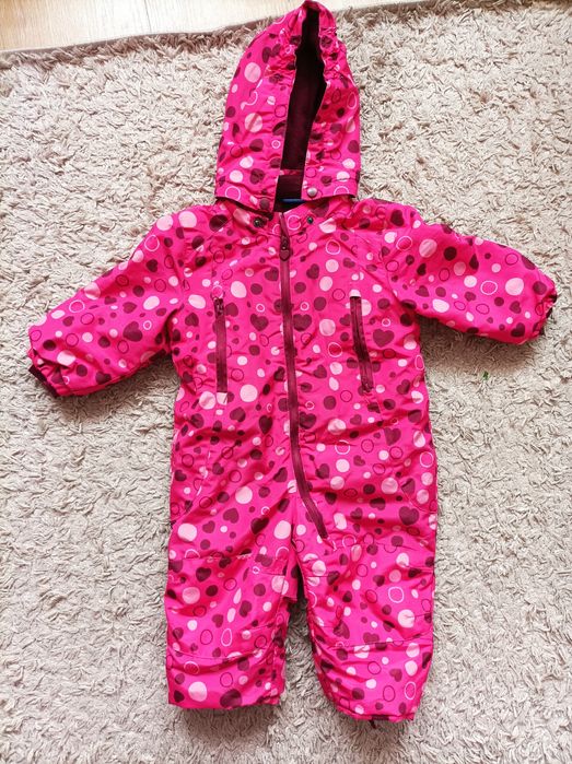 Kombinezon zimowy dla dziewczynki dziewczynka 80
