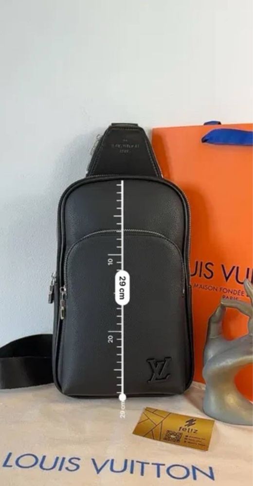 Nerka saszetka na ramię Premium Louis Vuitton Avenue Slingbag