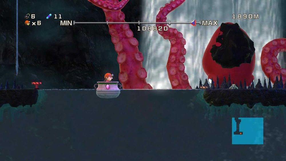 Spelunker HD PS4 / PS5 - super platformówka, UNIKAT, Strictly Limited