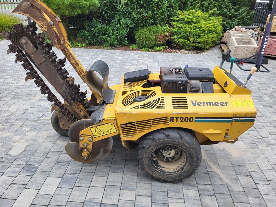 Koparka łańcuchowa Vermeer rt200