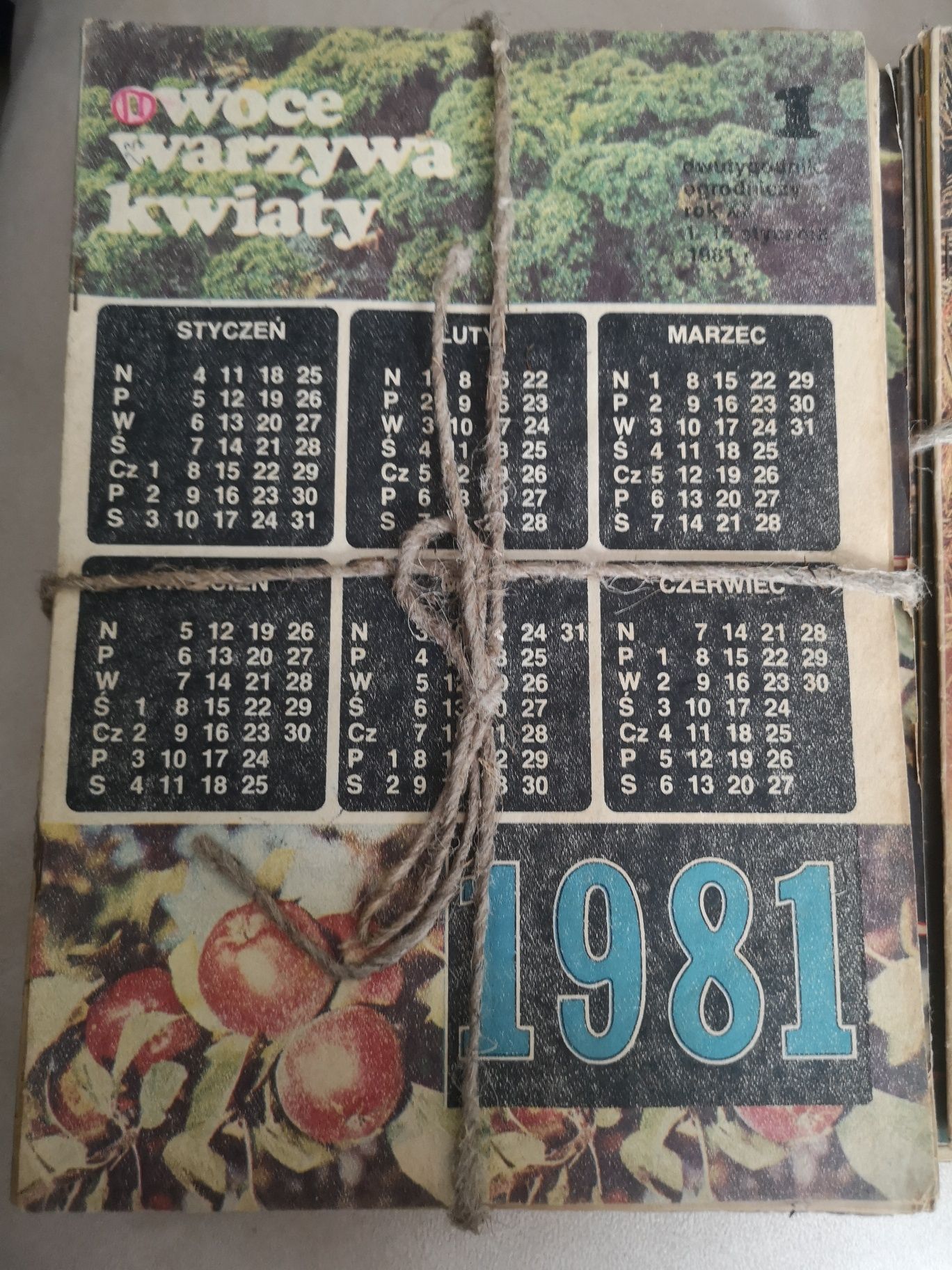 Owoce Warzywa Kwiaty dwutygodnik z lat 1979 - 1984