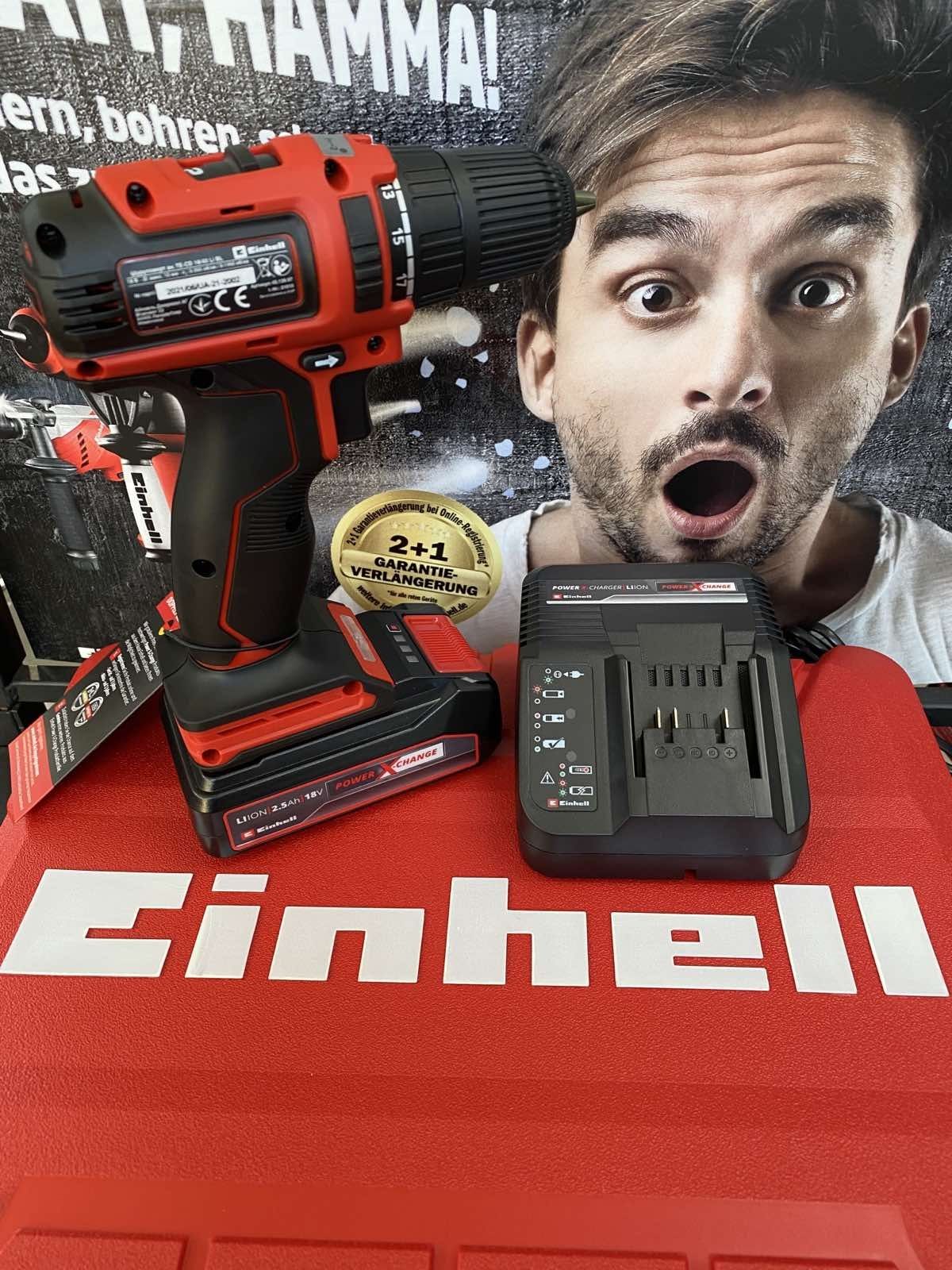 Шуруповерт бесщеточный Einhell TE-CD 18/40 Li BL 2,5Ah