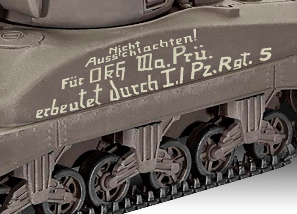 Model do sklejania 1/72 Revell 03290 czołg SHERMAN M4A1