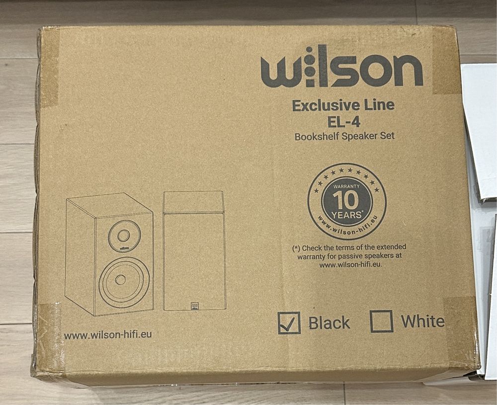2 sztuki - Wilson Exclusive Line EL-4 Kolumny głośnikowe podstawkowe