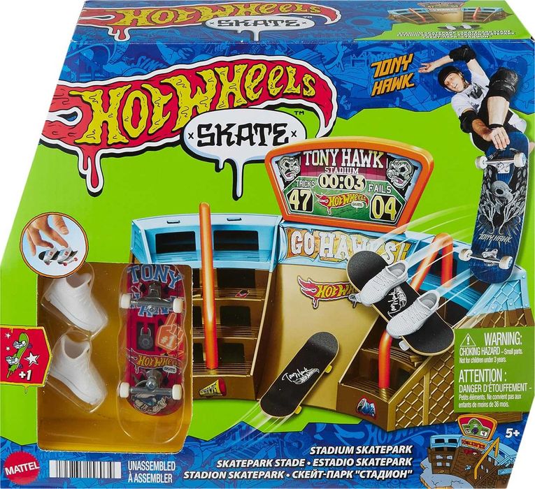 Hot Wheels Skate Stadium Трек Хот Вілс Скейт-стадіон Перше тренування