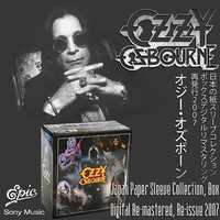 OZZY OSBOURNE Caixa com 12 CDs Edição Japão 2007