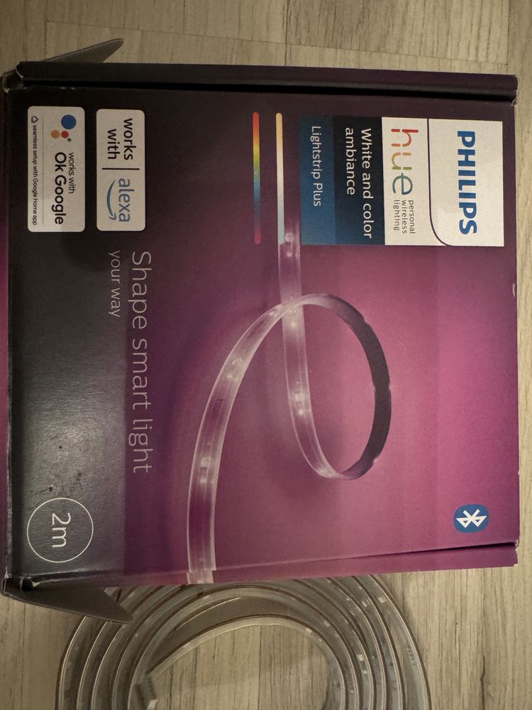 Philips hue white and color ambiance tasma led baza 2m