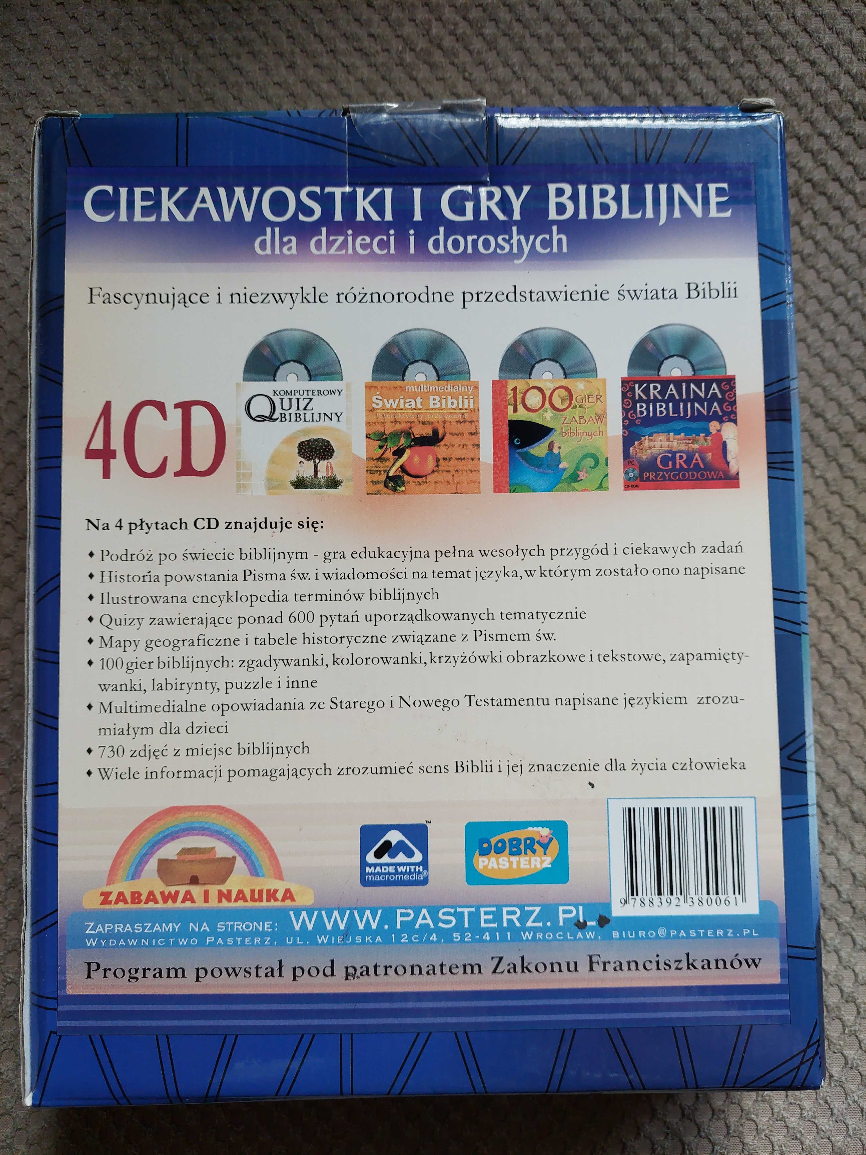 "Ciekawostki i gry biblijne dla dzieci i dorosłych"