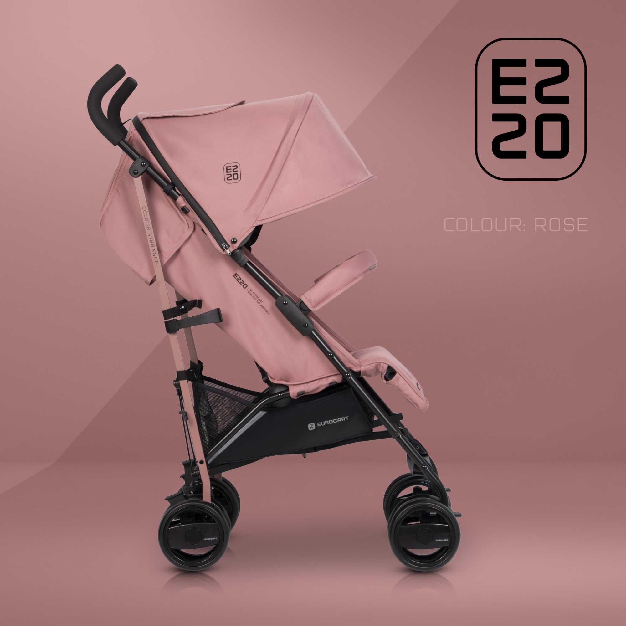 Euro-Cart EZZO, wózek dziecięcy typu parasolka, różne kolory