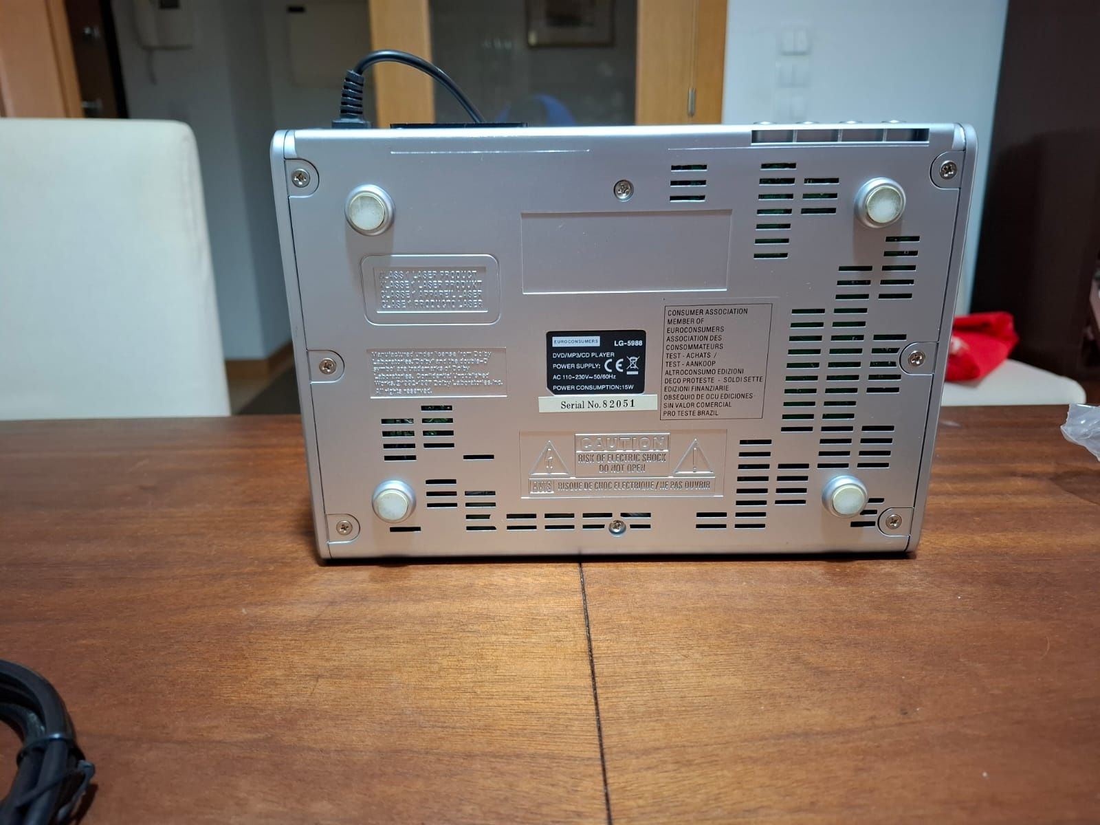 Leitor DVD/CD LG-5988