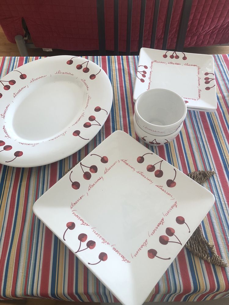Conjunto loiça (pintada a mão)