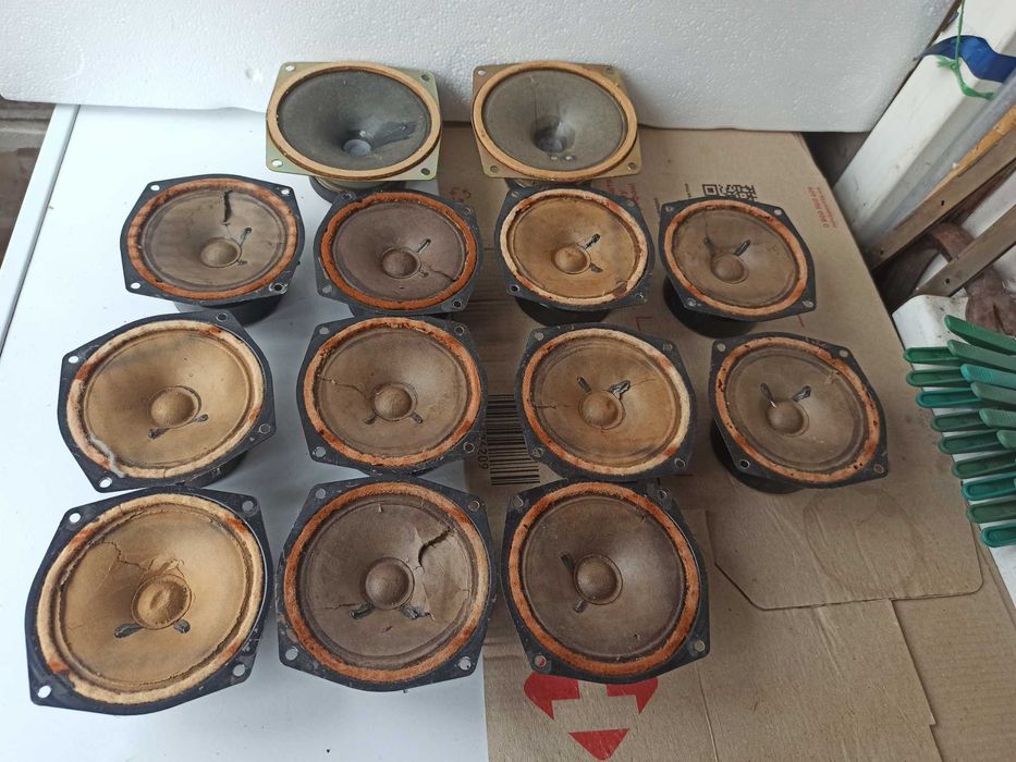 ВЧ динаміки з імпортної акустики 11 шт і 5ГДВ-1 3ГД-31 ОЛХДОСТАВКА