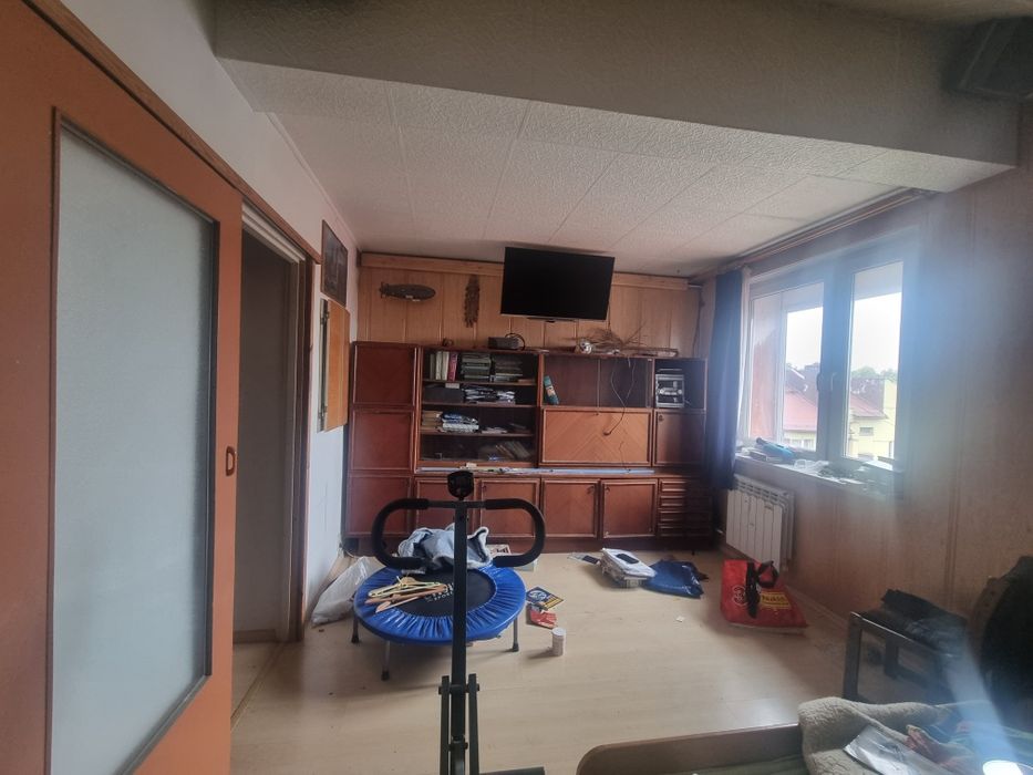 PRL meblościanka barek szuflady lata 80te