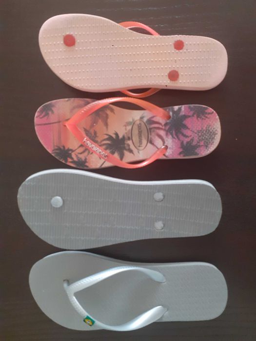 Chinelos Havaianas tamanho nº 37 e 38