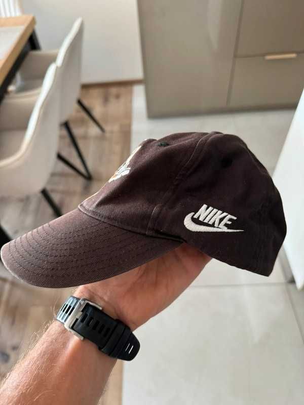 Czapka Vintage 90s Nike Keep on Dunking NBA Brown Cap
