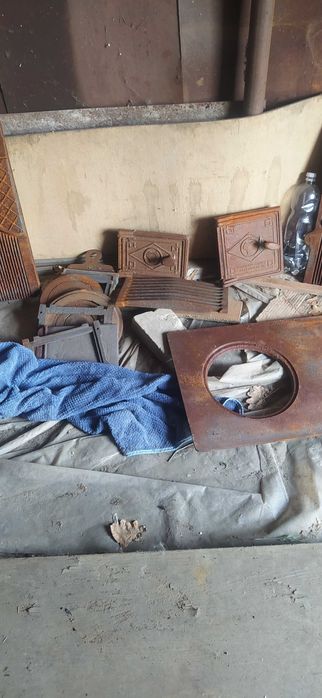 Камін чугунний новий