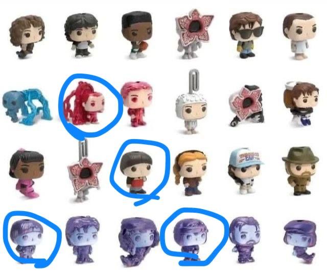 Kinder Joy stranger things/Кіндер джой Дивні Дива продаж обмін фігурок