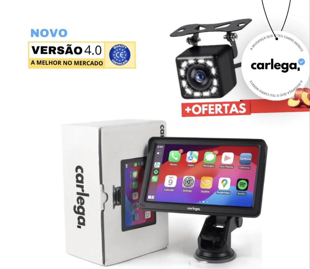 Radio Carlega touch bluetotooh