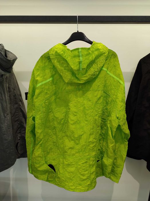 Парка STONE ISLAND 40426 Short Parka Nylon Metal Waffle Print Green