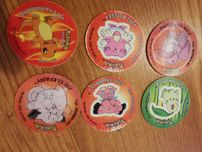 Pokemon tazo dla kolekcjonera 6 sztuk