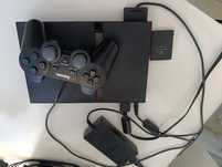 Zestaw PS2 z grami