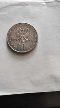 Moneta 10 zł z 1975 roku