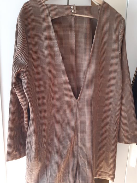 Kombinezon krótki w kratkę