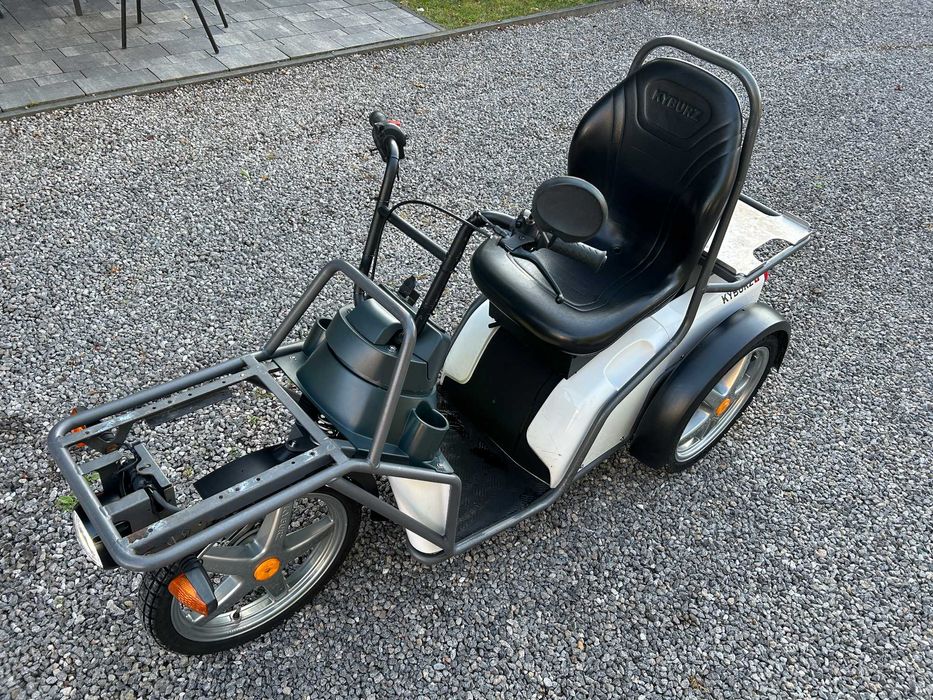 Kyburz DXP skuter pojazd elektryczny trójkołowy