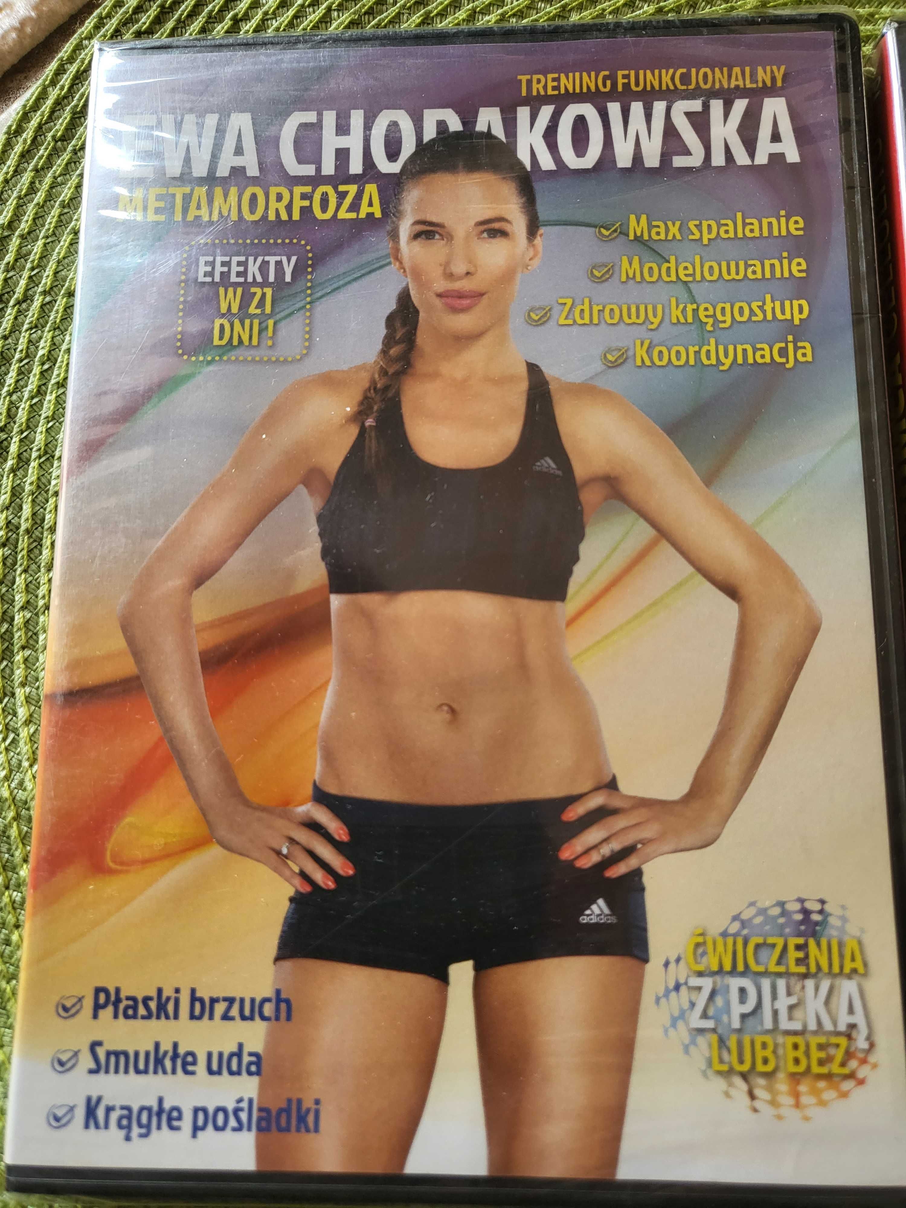 Płyty CD, ćwiczenia, Ewa Chodakowska Turbo wyzwanie, 2 szt.. Nowe!