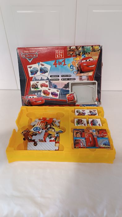 4 em 1. Jogos de Cars Faísca. Disney.