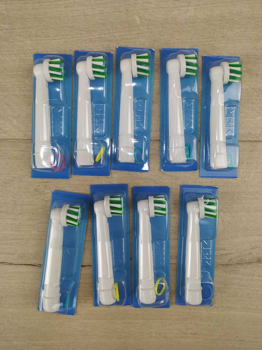 Oral-B Pro CrossAction Końcówki szczoteczki 9 sztuk białe