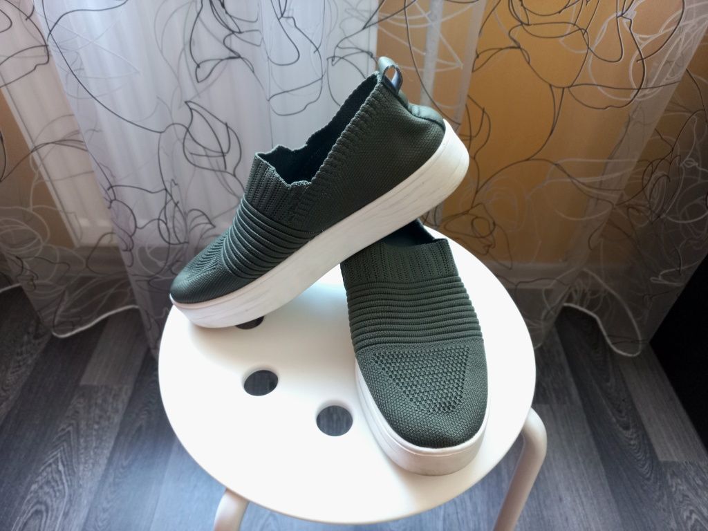 Мокасіни-сліпони, кросівки жіночі літні, сітка Primark.