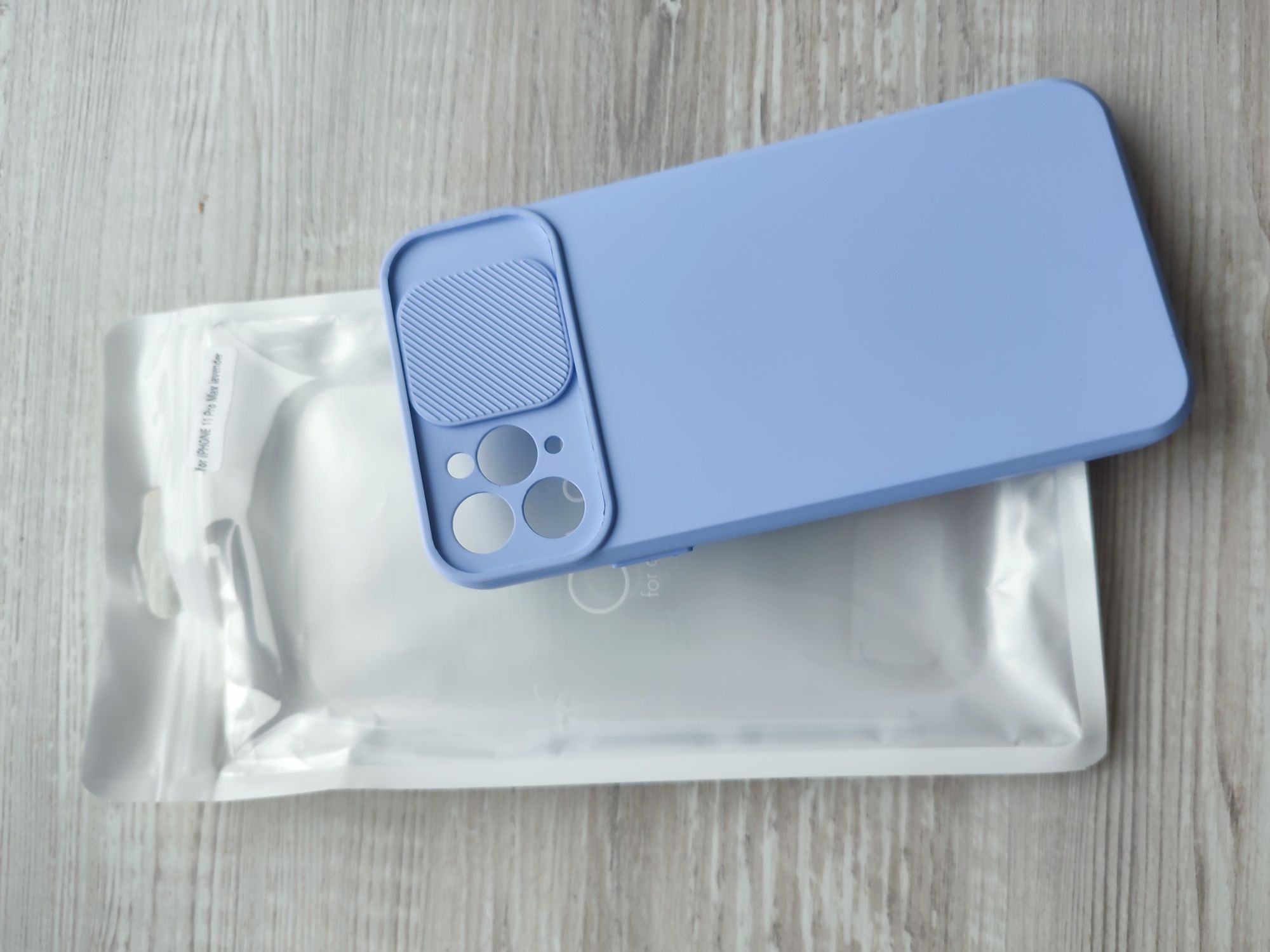 case/etui z ochroną aparatu Iphone 11 pro fiolet