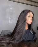 nowa naturalna peruka lace front 100% ludzki wlos na co dzien 75cm