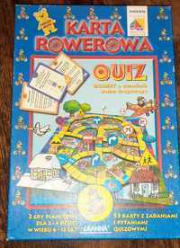 Karta rowerowa -Quiz Granny o zasadach ruchu drogowego