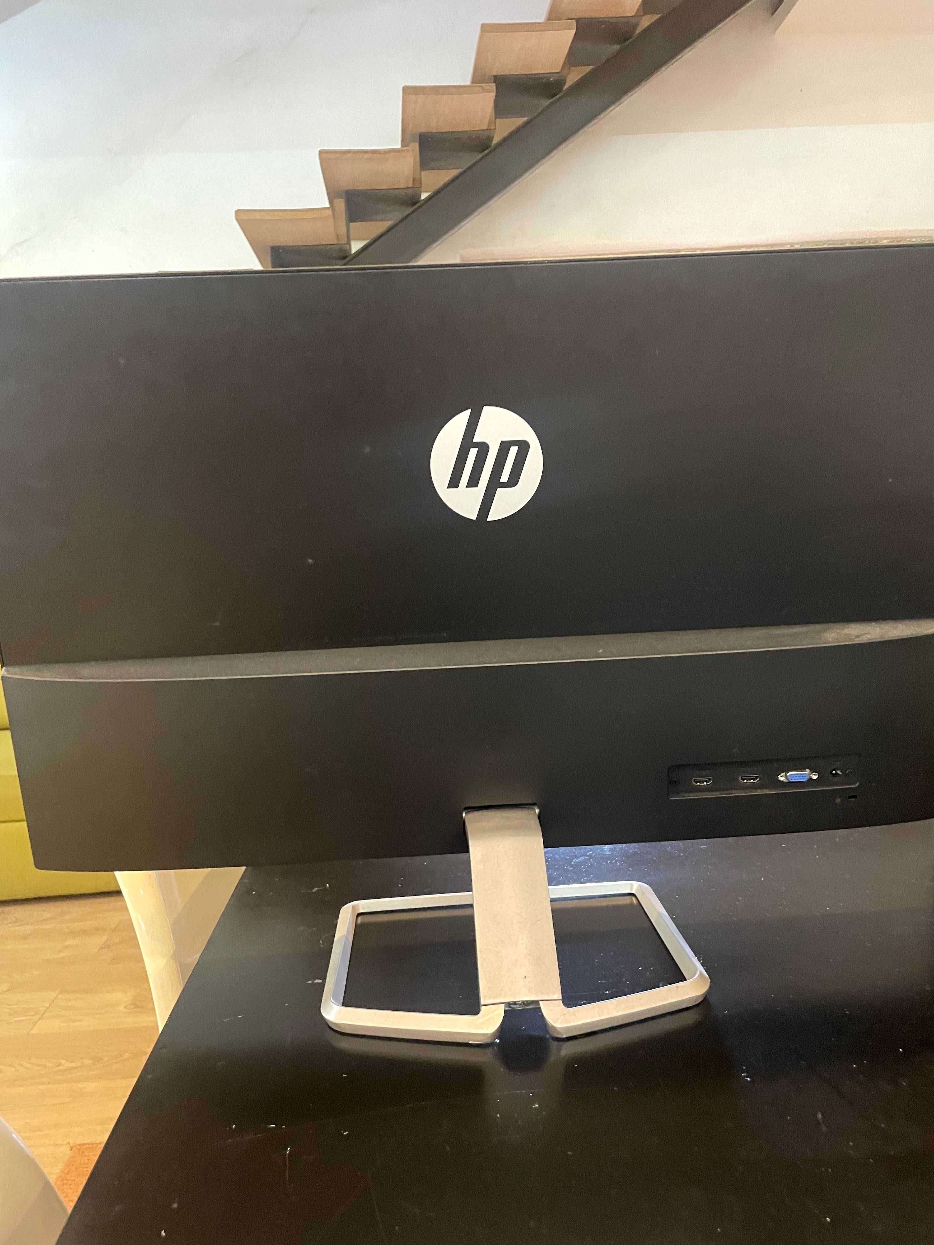 Computador e monitor hp