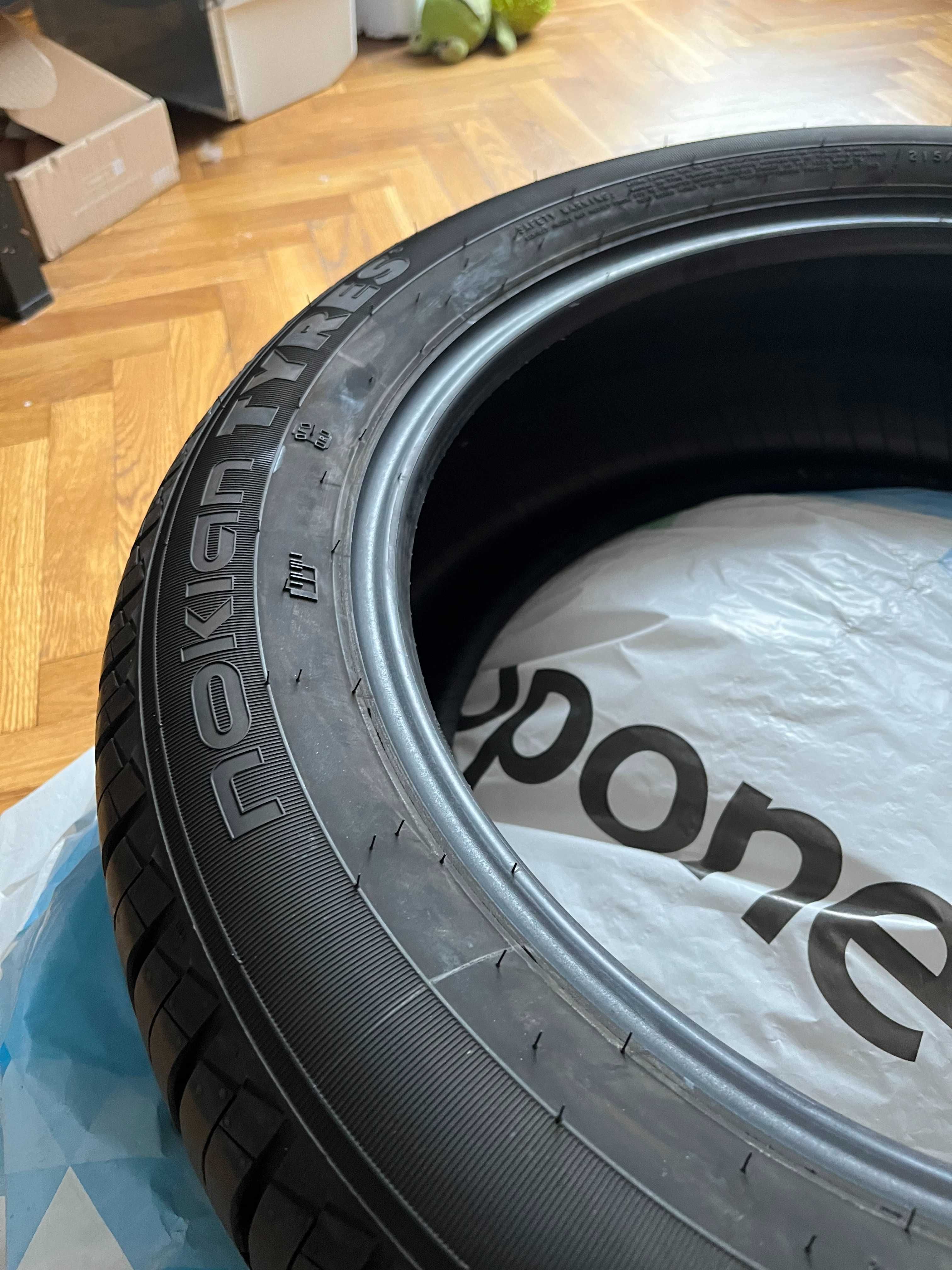 Prawie nowe 4 opony Nokian Tyres Wetproof 215/55 R18