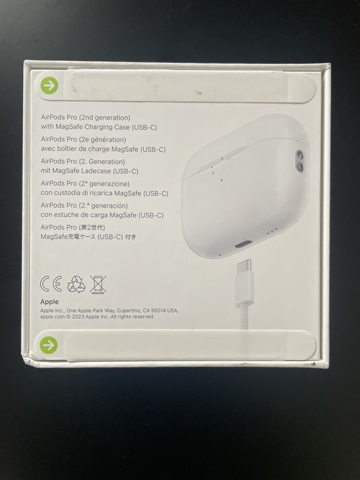 Apple AirPods Pro 2 gen MagSafe USB-C (MTJV3ZM/A)