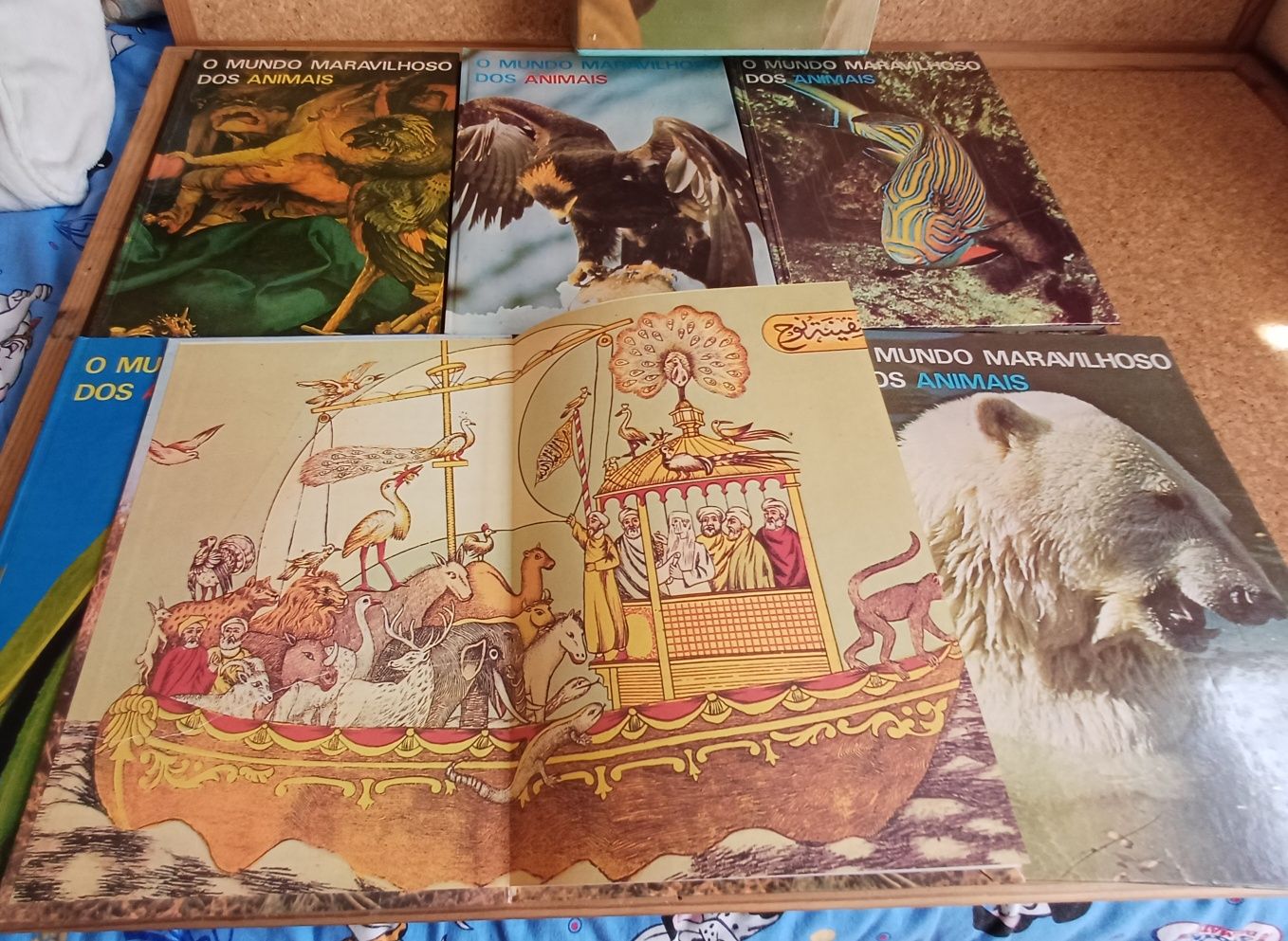 Livros "O Mundo Maravilhoso dos Animais". Anos 70.