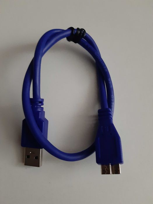 Кабель для підключення зовнішнього HDD USB A 3.0 - USB Micro-B, 0.5м.